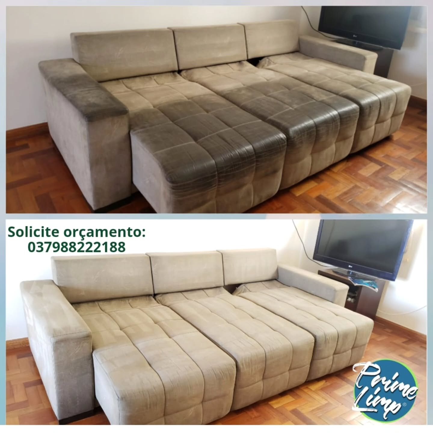Higienização de sofá